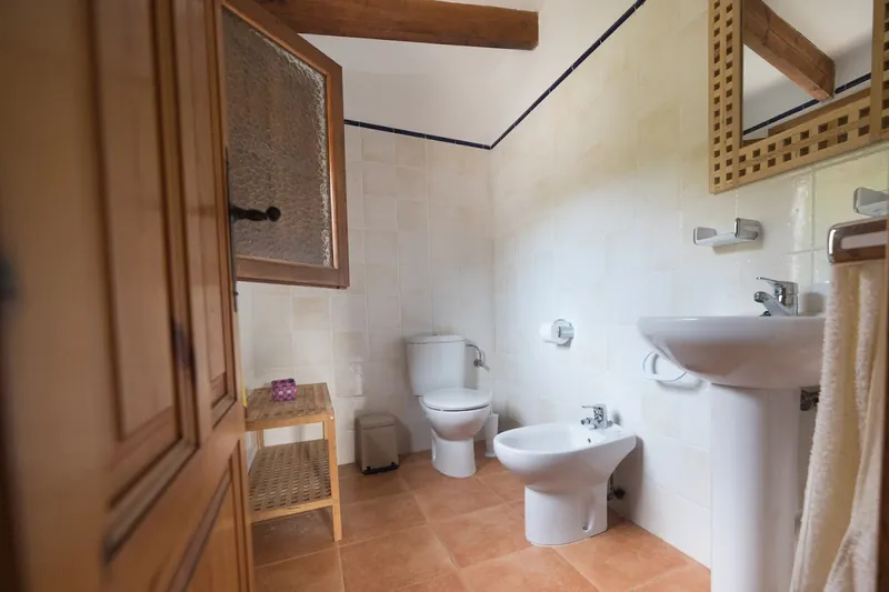 Baño auxiliar de Casa Els Molins